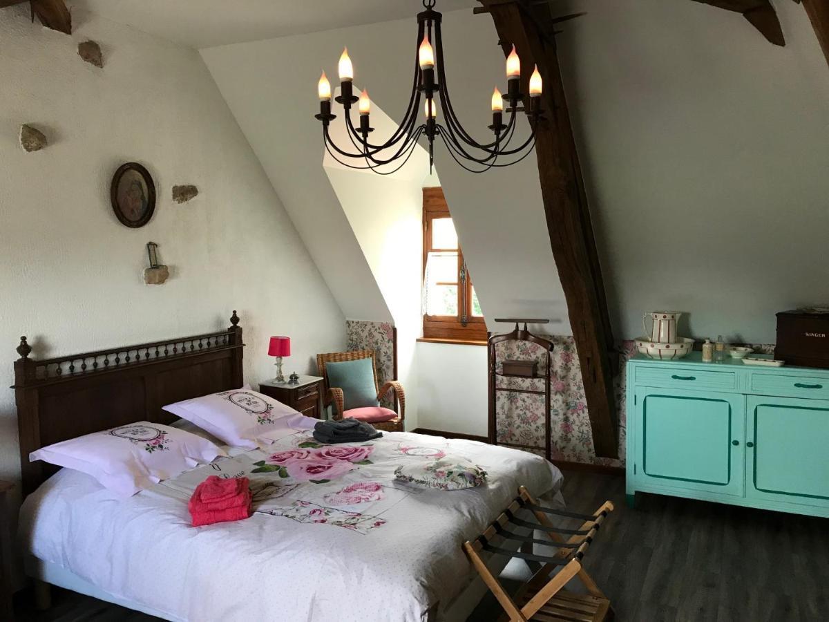 Gite Le Mur Magnifique Longere Au Bourgogne-Du-Sud Villa Oye Eksteriør billede